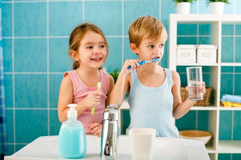 Supervised Tooth Brushing for 3-4 year Olds vs A Healthy Diet